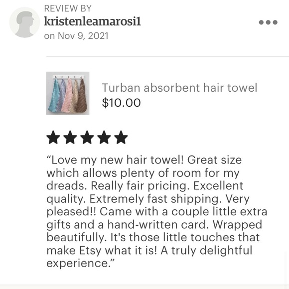 (2) Turban Hair towels Fast drying - Picture 8 of 9